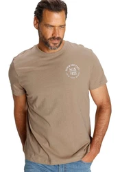 H.I.S T-Shirt (Packung) schmal geschnitten Rot/Bordeaux/Braun/Dunkelrot