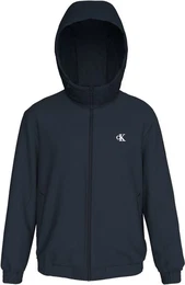 Outdoorjacke PADDED HOODED HARRINGTON mit Logoprgung