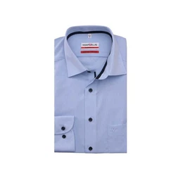 Langarmhemd blau (1-tlg)