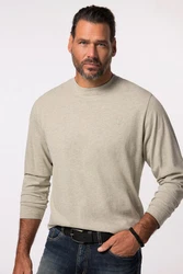 JP1880 T-Shirt Langarmshirt Basic Khaki/Braun