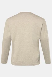 JP1880 T-Shirt Langarmshirt Basic Khaki/Braun