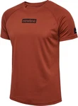NewLine T-Shirt Nwlcharge Mesh Orange/Braun/Rot