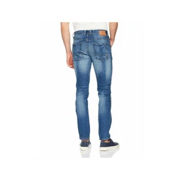 Straight-Jeans mittel-blau straight fit (1-tlg)