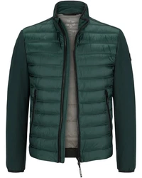 Milestone Steppjacke Hybrid-Jacke MsLewis Dunkelgrün/Grün