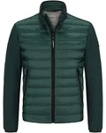Milestone Steppjacke Hybrid-Jacke MsLewis Dunkelgrün/Grün