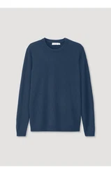 Hessnatur Strickpullover aus Schurwolle mit Kaschmir (1-tlg) 