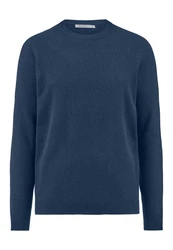 Hessnatur Strickpullover aus Schurwolle mit Kaschmir (1-tlg) 