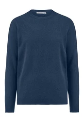 Hessnatur Strickpullover aus Schurwolle mit Kaschmir (1-tlg) 