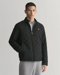GANT Steppjacke QUILTED WINDCHEATER Schwarz/BLACK