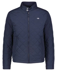 GANT Steppjacke QUILTED WINDCHEATER blau