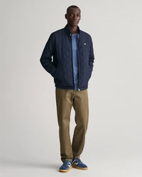 GANT Steppjacke QUILTED WINDCHEATER blau