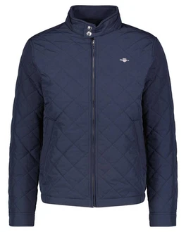 GANT Steppjacke QUILTED WINDCHEATER blau