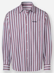 Witt Funktionshemd Langarmhemd Rot/Dunkelrot/Lila