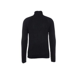 Rollkragenpullover uni regular fit (1-tlg)