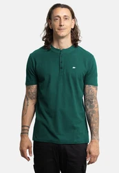 FORSBERG Poloshirt mit Stehkragen 