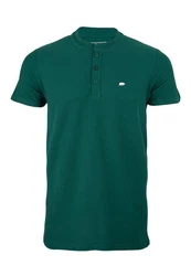 FORSBERG Poloshirt mit Stehkragen 