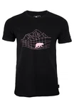 FORSBERG T-Shirt mit Polygonraster-Logo 