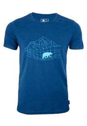 T-Shirt mit Polygonraster-Logo