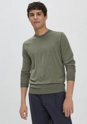 Hessnatur Strickpullover (1-tlg) 