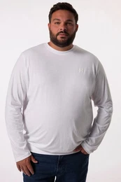 T-Shirt Men+ Langarmshirt Bauchfit Spezialschnitt Basic