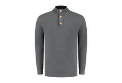 Travelin' Strickpullover Jumper Torsvik Men Grau