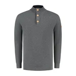 Travelin' Strickpullover Jumper Torsvik Men Grau