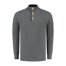Travelin' Strickpullover Jumper Torsvik Men Grau