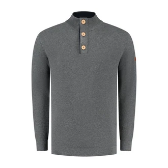 Travelin' Strickpullover Jumper Torsvik Men Grau