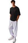 Reichstadt Oversize-Shirt Casual T-Shirt 24RS058 Schwarz