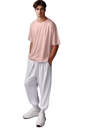 Reichstadt Oversize-Shirt Casual T-Shirt 24RS058 Pink