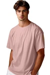 Reichstadt Oversize-Shirt Casual T-Shirt 24RS058 Pink