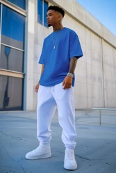 Reichstadt Oversize-Shirt Casual T-Shirt 24RS058 Blau