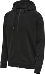hummel Sweatshirt hmlRED CLASSIC ZIP HOODIE Schwarz/Dunkelgrau