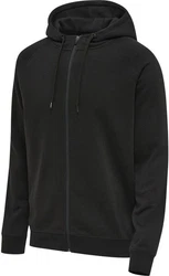 hummel Sweatshirt hmlRED CLASSIC ZIP HOODIE Schwarz/Dunkelgrau