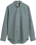 Gant Blusenshirt REG POPLIN SMALL CHECK SHIRT Dunkelgrün/Türkis/Blau/Grau/Grün/Hellblau
