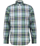 Gant Langarmhemd Herren Freizeithemd Regular Fit Grün/Blau/Hellblau/Dunkelgrün/Mischfarben/Türkis