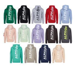 ALPHA INDUSTRIES Sweatshirt Dunkelblau/Schwarz