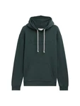 TOM TAILOR Denim Sweatjacke Hoodie mit Logostickerei Dunkelgrün/Grün