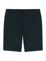 Schiesser Schlafhose Mix & Relax Dunkelblau/Blau