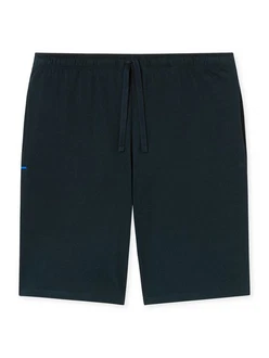 Schiesser Schlafhose Mix & Relax Dunkelblau/Blau