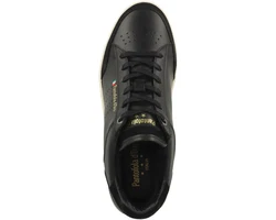 Pantofola d'Oro Herren Sneaker Bellagio Low Schwarz/Dunkelgrün