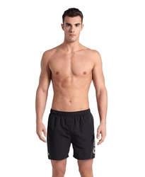 Arena Badeshorts Fundamentals Logo R SCHWARZ/WEISS