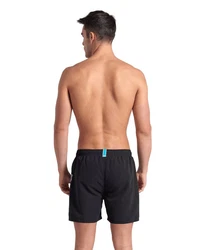 Arena Badeshorts Fundamentals Logo R SCHWARZ/WEISS