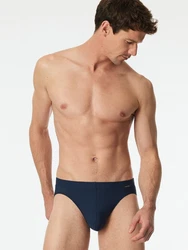 Schiesser Slip Supermini Pure Micro Dunkelblau