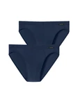 Schiesser Slip Supermini Pure Micro Dunkelblau