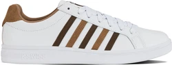 K-Swiss Court Tiebreak Sneaker Weiß/Rot/Hellgrau/Silber/Grau