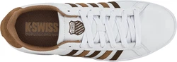 K-Swiss Court Tiebreak Sneaker Weiß/Rot/Hellgrau/Silber/Grau