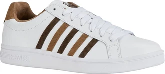 K-Swiss Court Tiebreak Sneaker Weiß/Rot/Hellgrau/Silber/Grau