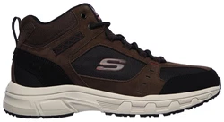 Skechers Schnürboots OAK CANYON IRONHIDE mit Memory Foam Braun/Dunkelbraun/Dunkelrot