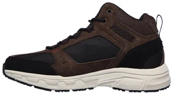 Skechers Schnürboots OAK CANYON IRONHIDE mit Memory Foam Braun/Dunkelbraun/Dunkelrot